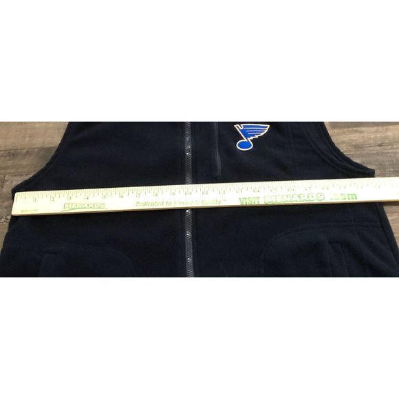 St. Louis Blues SGA Stadium Giveaway Adult Large Full Zip Sweater Vest - Picture 5 of 6